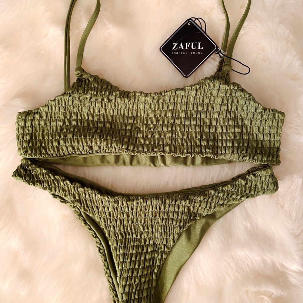 Green Zaful Bikini